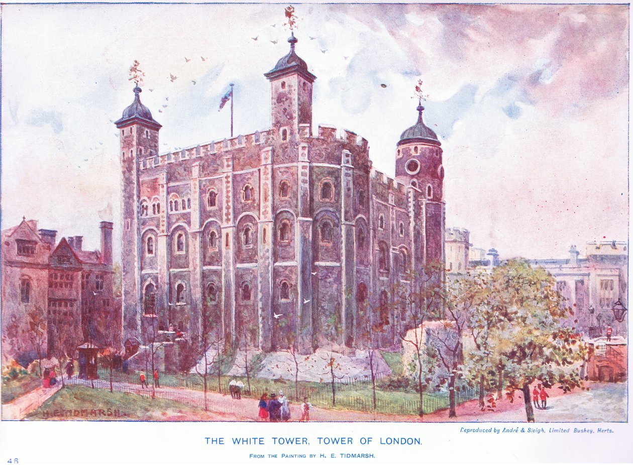 Vita tornet, Tower of London av Henry Edward Tidmarsh