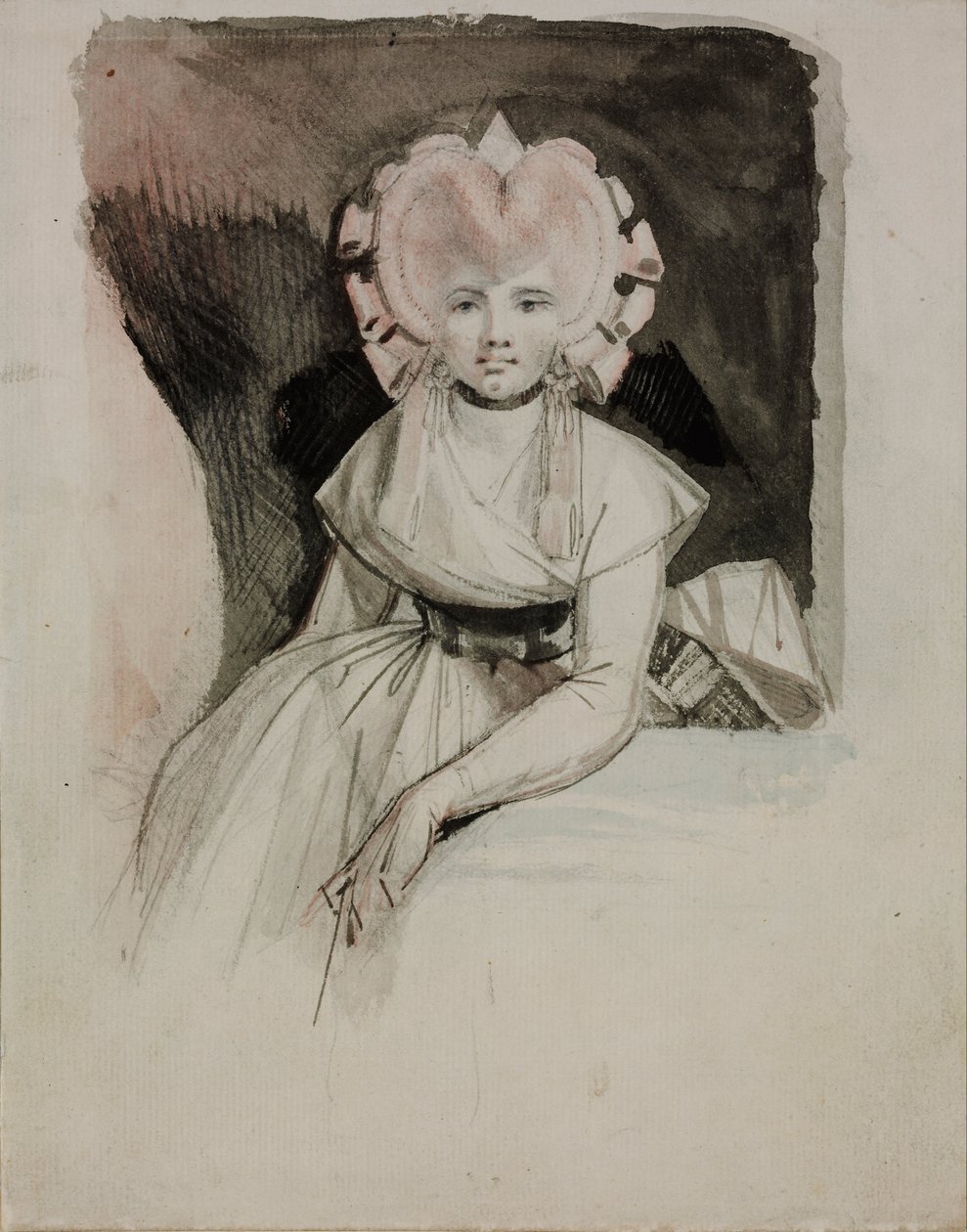 Portrait of the Artists Wife av Johann Heinrich Füssli