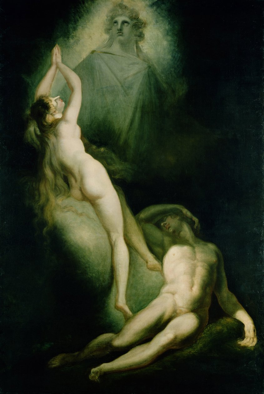 Evas skapelse, 1791-93 av Johann Heinrich Füssli