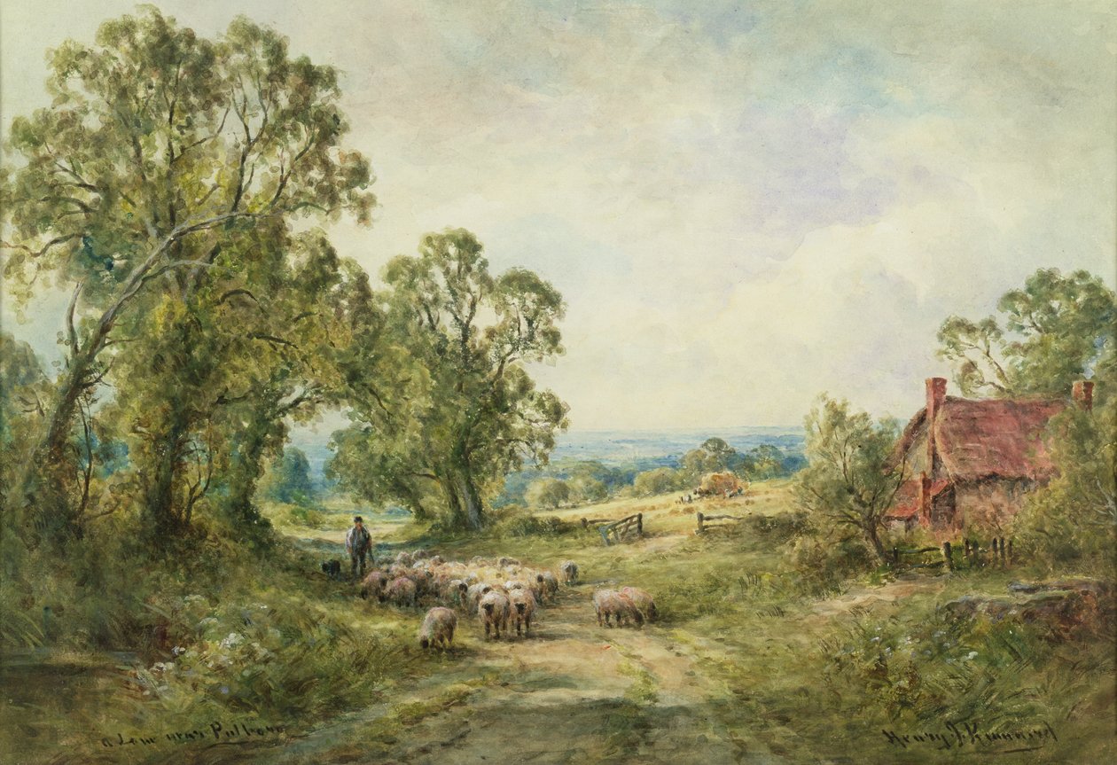 En gränd nära Pulborough av Henry John Kinnaird