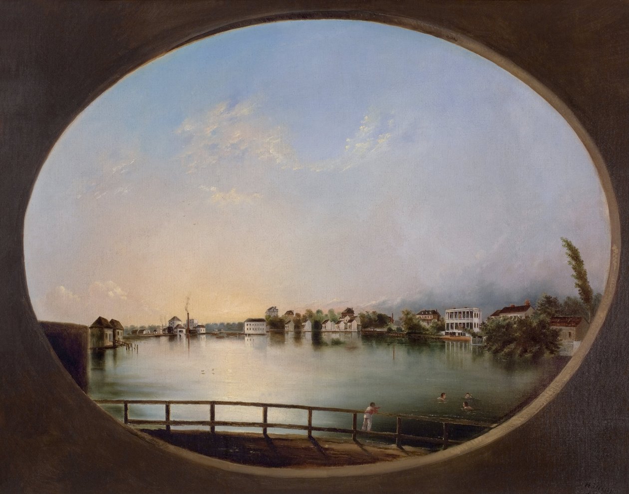 Utsikt över Charleston (vy från öst) av Henry Joseph Jackson