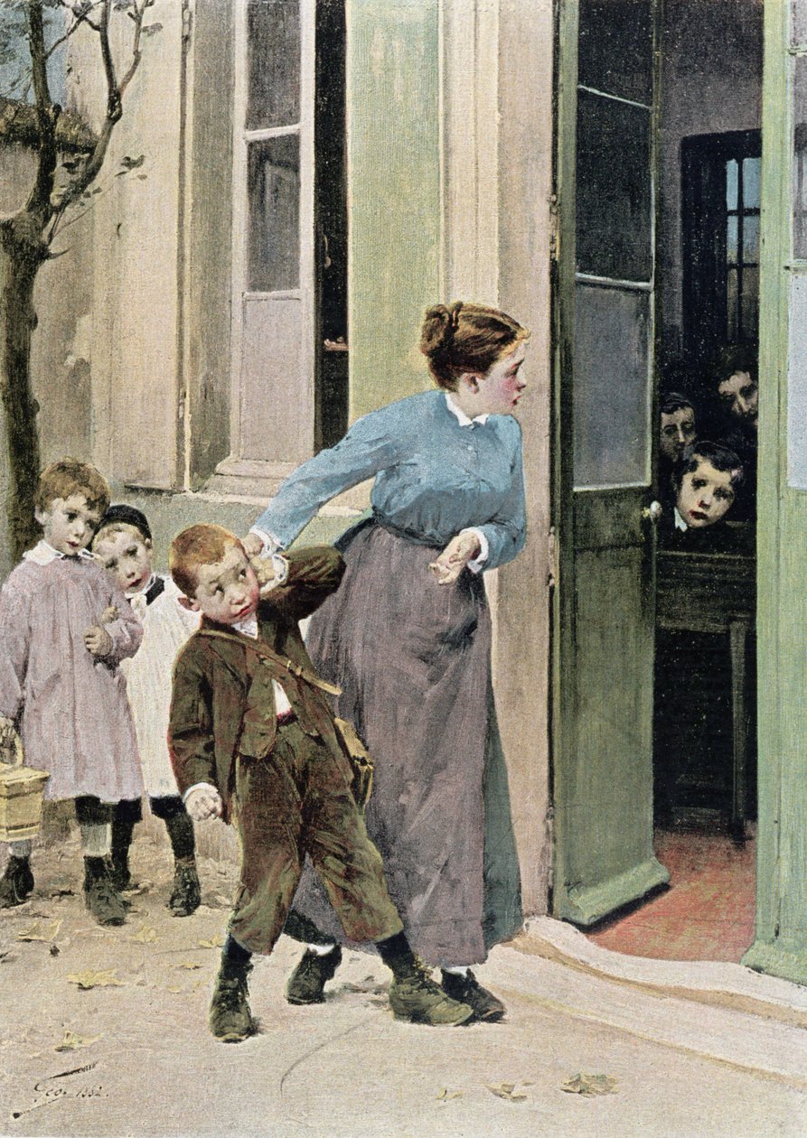 Läroplikt, 1882 av Henri Jules Jean Geoffroy