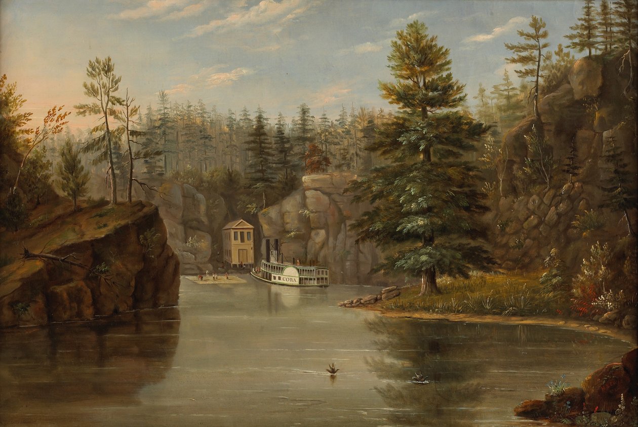 S:t Croix ravin, 1847 av Henry Lewis