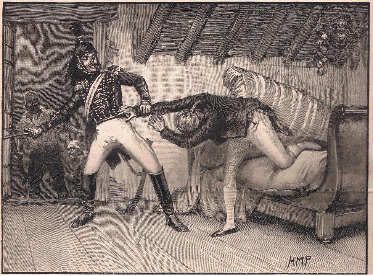Erövring av Godoy 1808 e.Kr. av Henry Marriott Paget