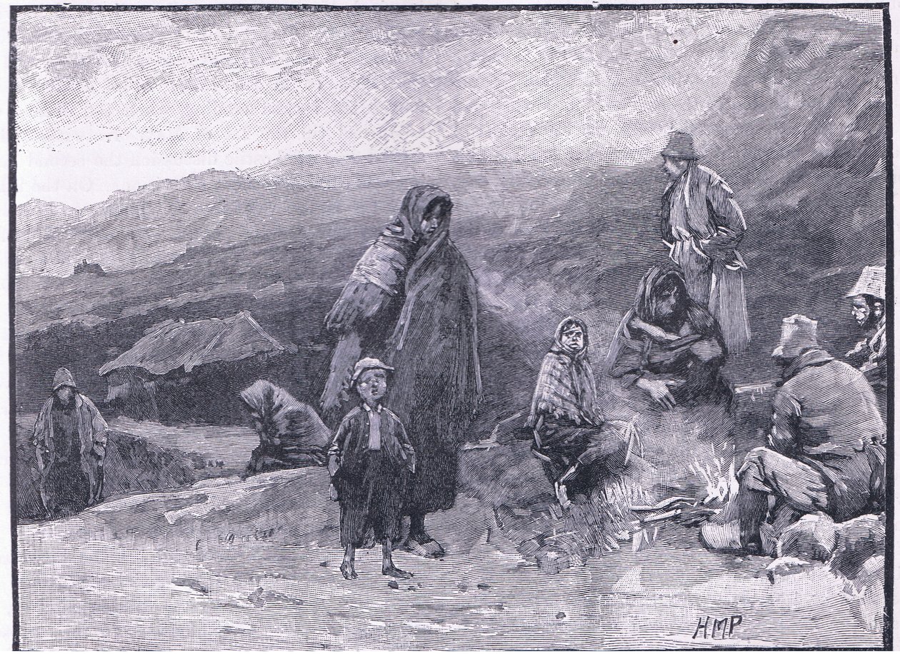 Irländska resenärer AD 1836 av Henry Marriott Paget