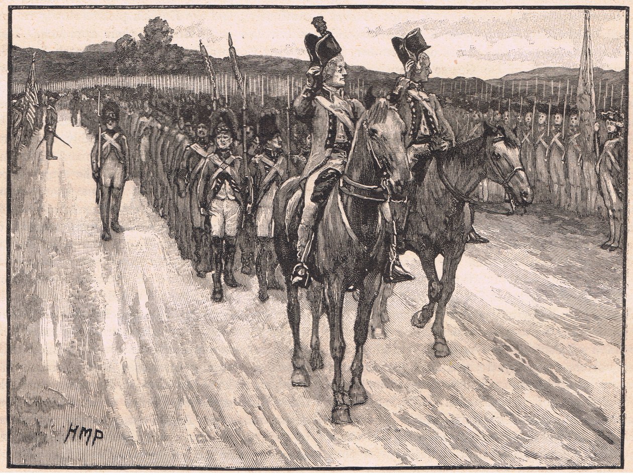 Överlämnande av Lord Cornwallis, Yorktown AD 1781 av Henry Marriott Paget