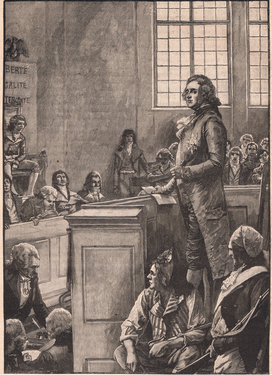 Rättegången mot Ludvig XVI av Henry Marriott Paget