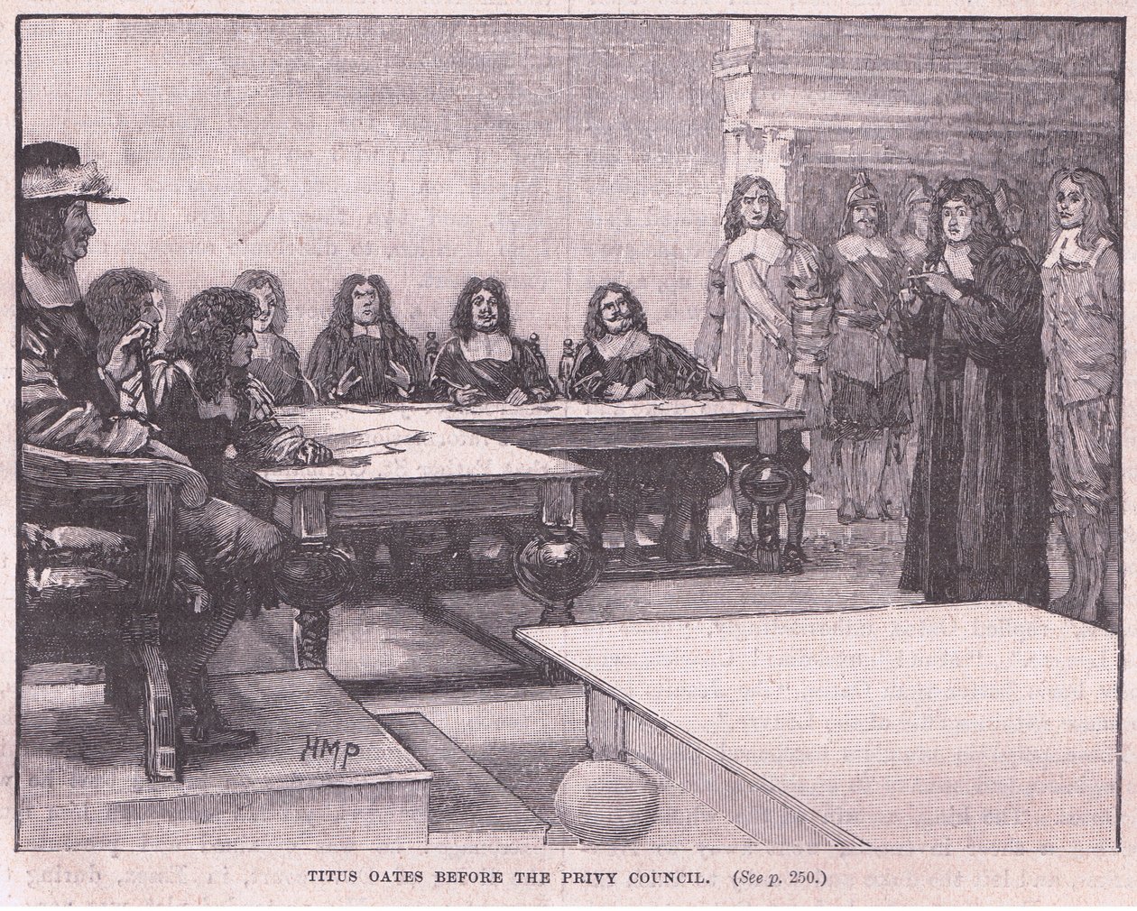 Titus inför Privy Council av Henry Marriott Paget