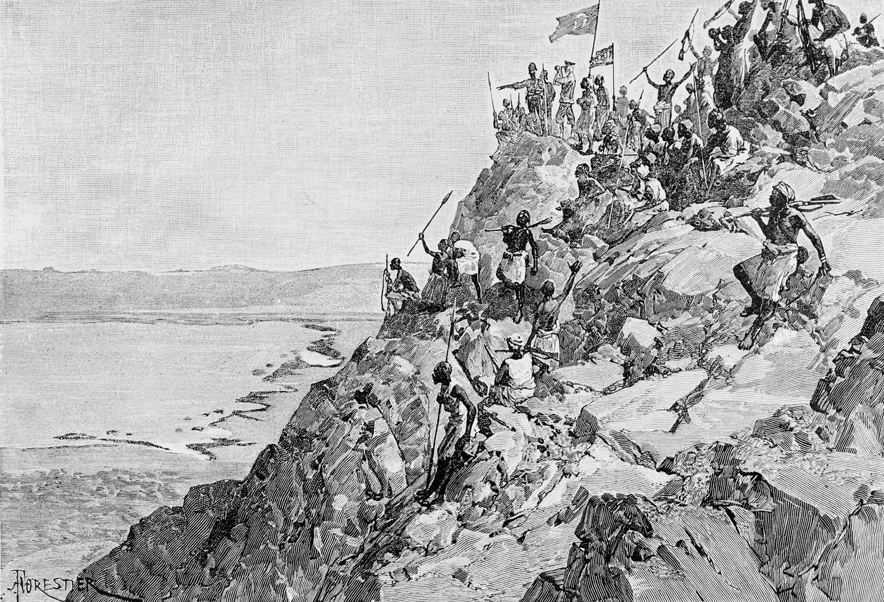 The South End of the Albert Nyanza, 13 december 1887, från 