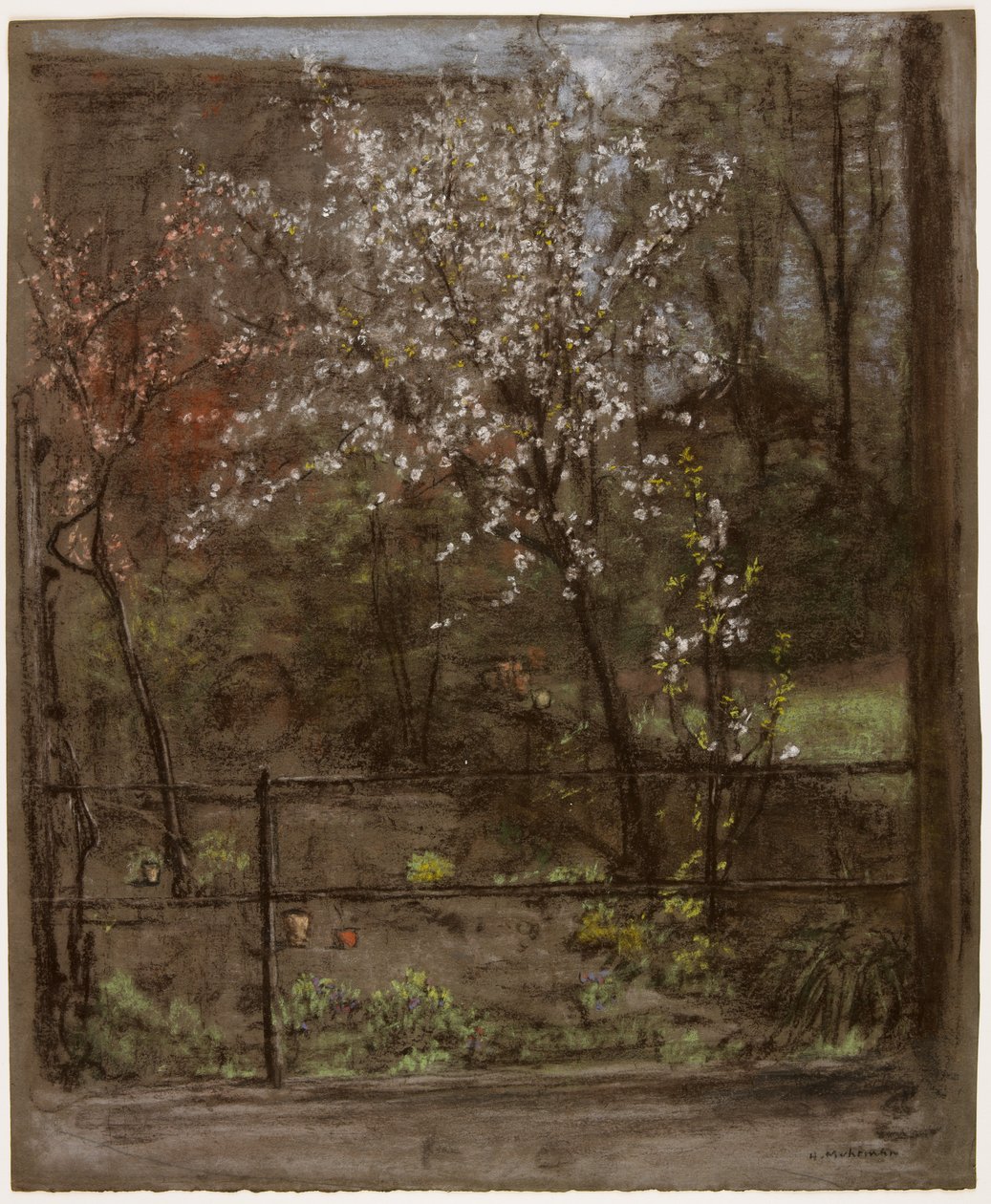 Fuga Tautotogo (pastel)sua av Henry Muhrmann