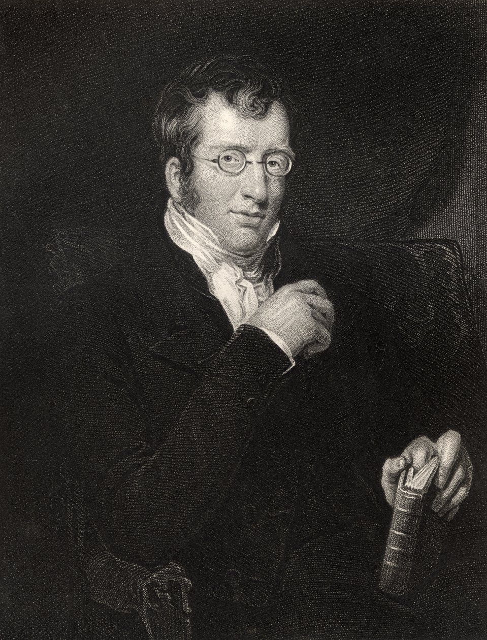 Sir Thomas Fowell Buxton, graverad av W.Holl, från 