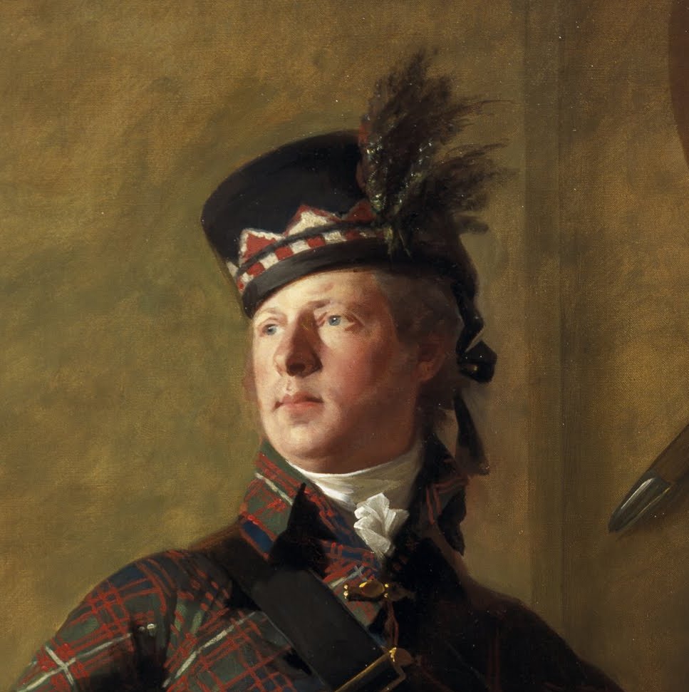 Colonel Alastair Ranaldson Macdonell of Glengarry 1771 - 1828  av Henry Raeburn