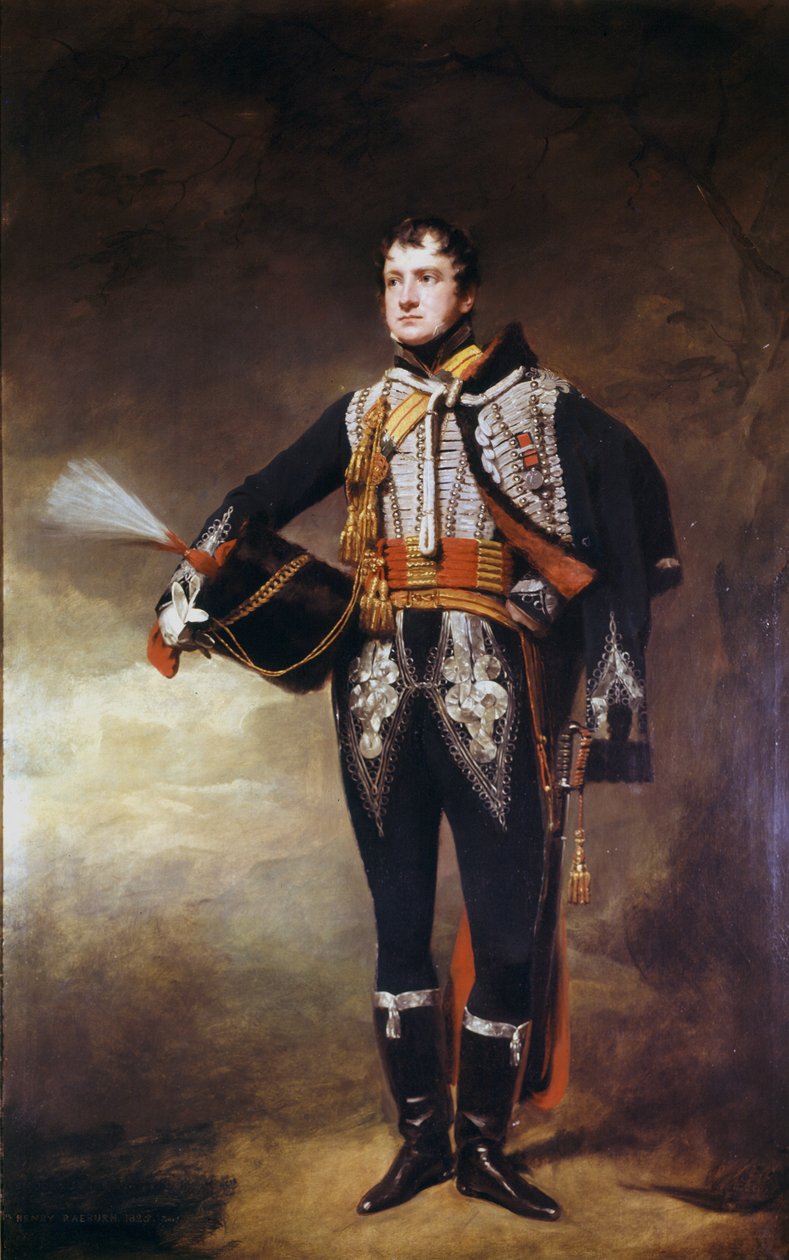 Löjtnant John James Douglas (1792-1836) ca 1819 av Henry Raeburn