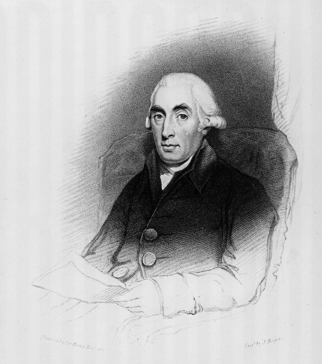 Porträtt av Joseph Black (1728-99) av Henry Raeburn