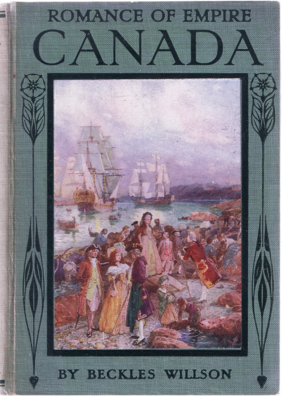 Framsidan av Romance of Canada, c.1920 av Henry Sandham