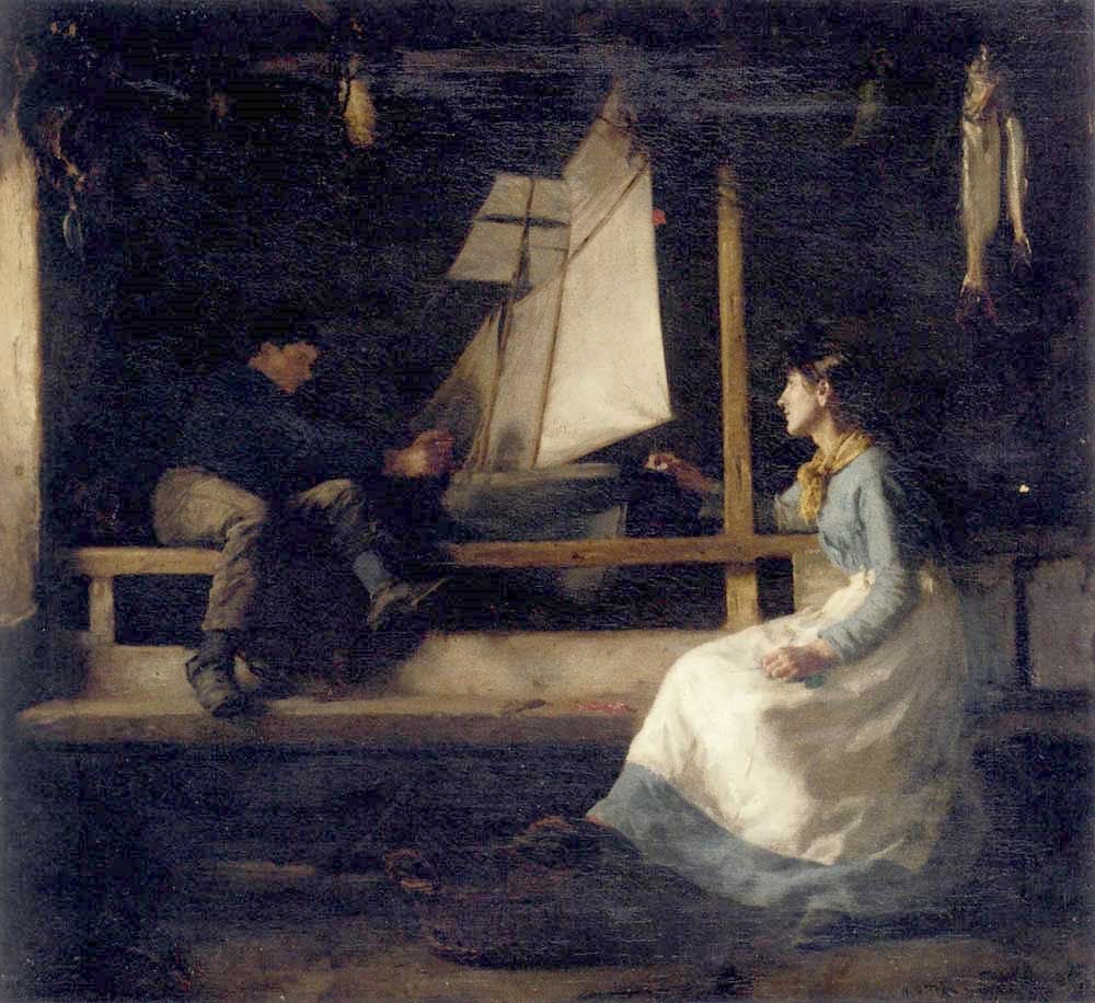  Ship Buildersn av Henry Scott Tuke