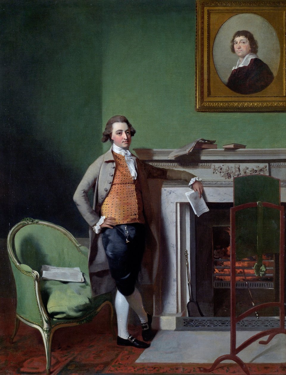 William Brereton, ca 1780 av Henry Walton