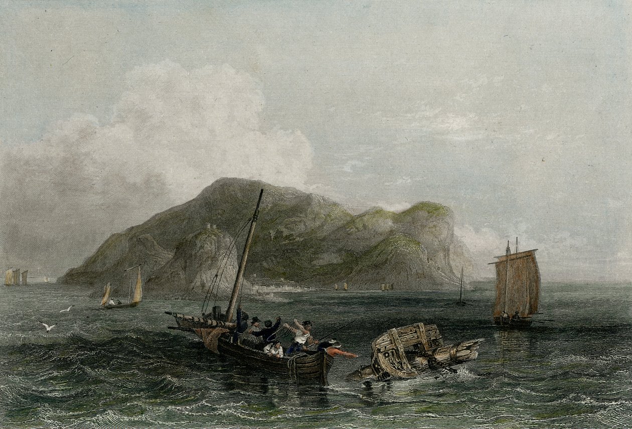 Terceira, graverad av Edward Finden av Henry Warren