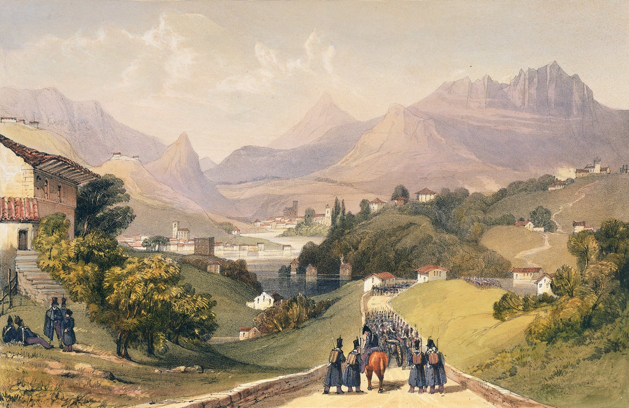 Alza, Renteria och Lesso, 1838 av Henry Wilkinson