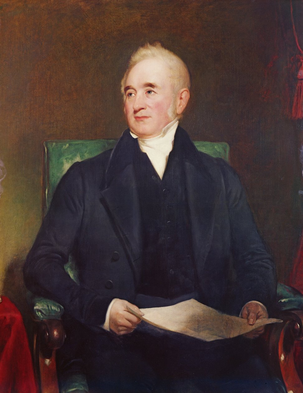 George Stephenson, ca 1845 av Henry William Pickersgill