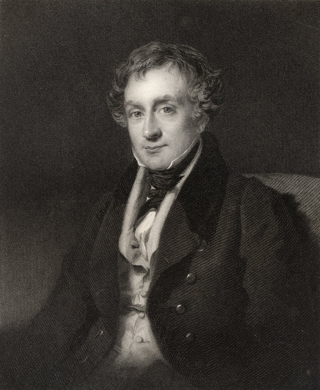 William Lawrence, graverad av J. Cochran, från 