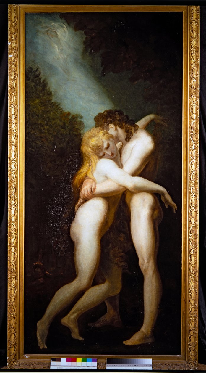 Adam  Eva (målning) av Henry (1741 1825) Fuseli