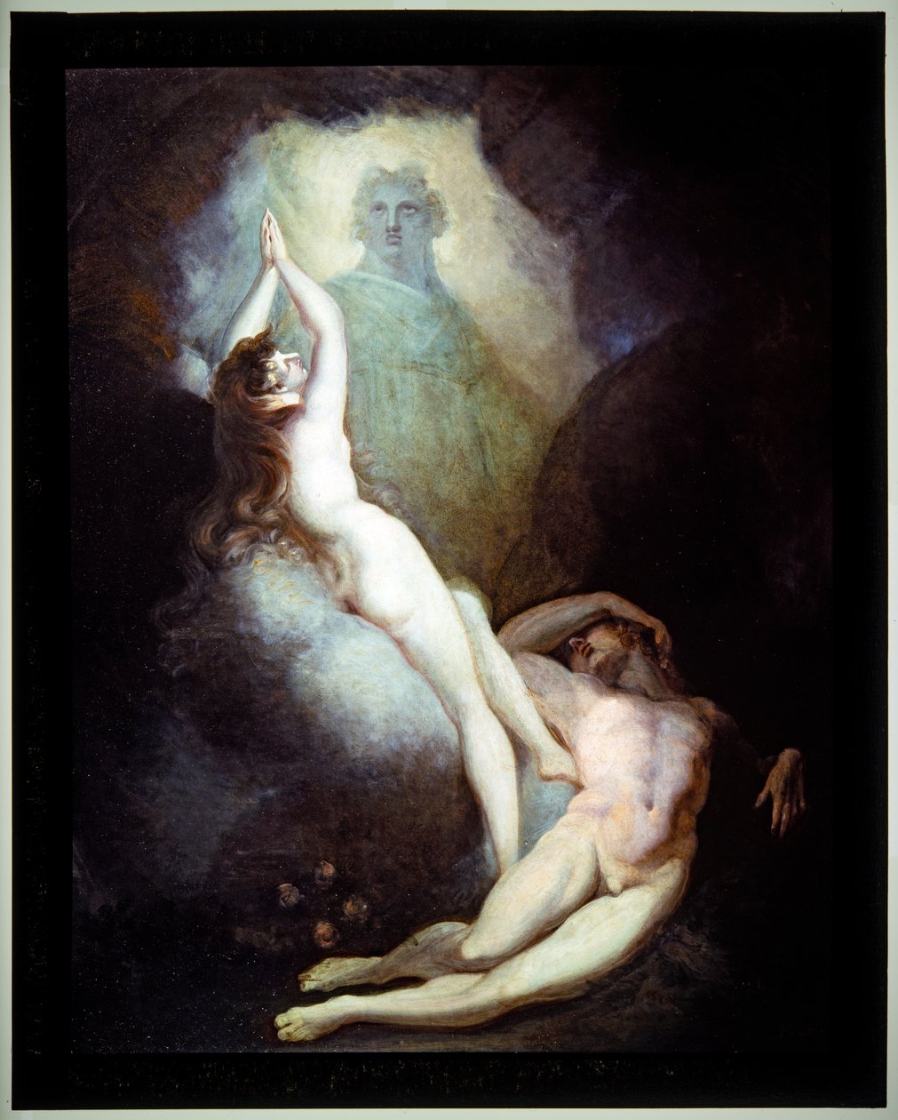 Skapelsen av Eva (olja på duk) av Henry (1741 1825) Fuseli