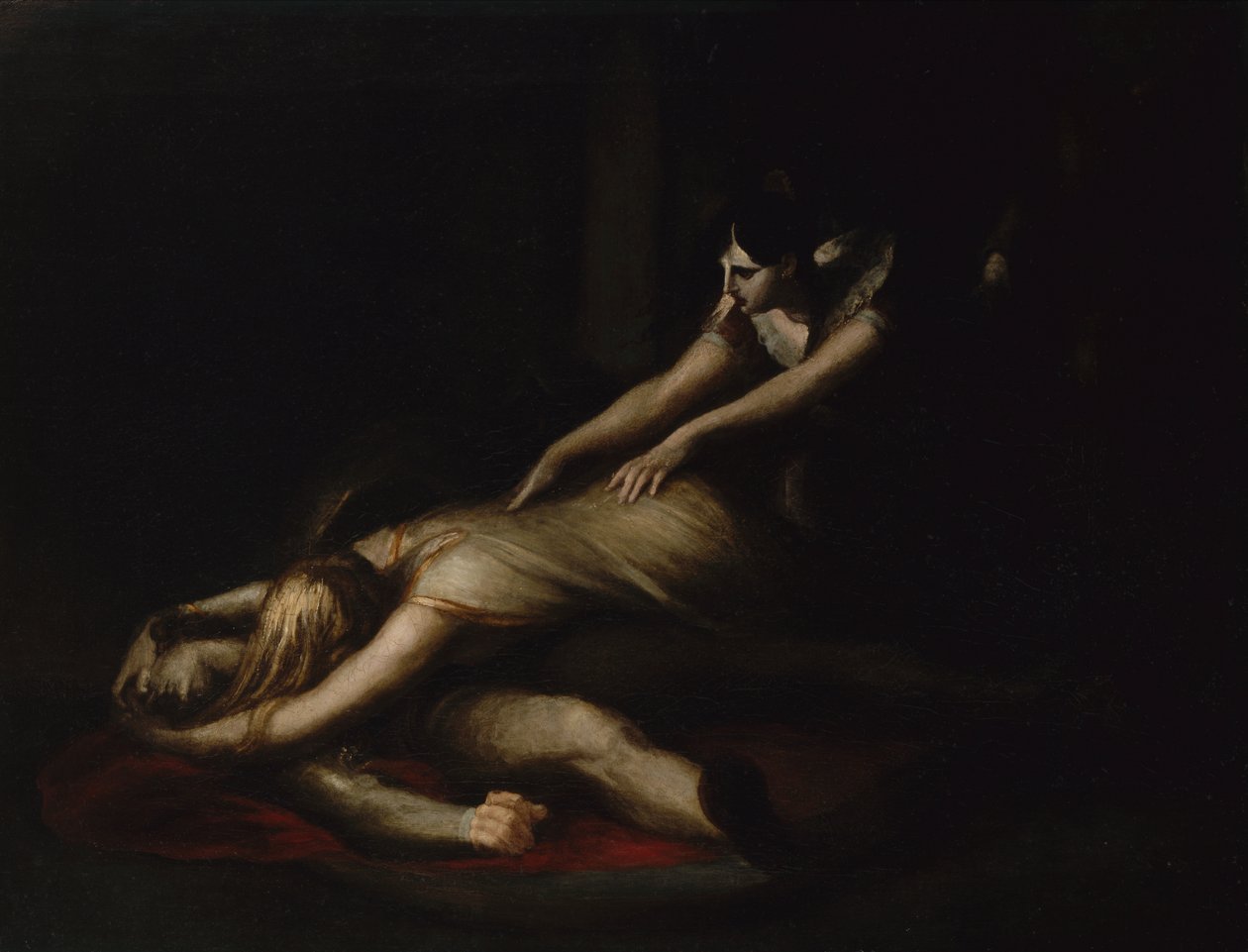 Kriemhilds smärta av Johann Heinrich Füssli