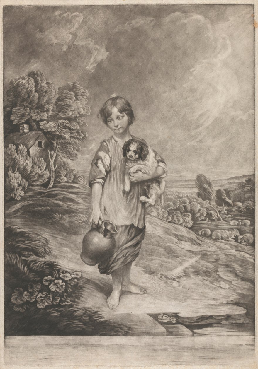 Stugaflicka av Henry Birche