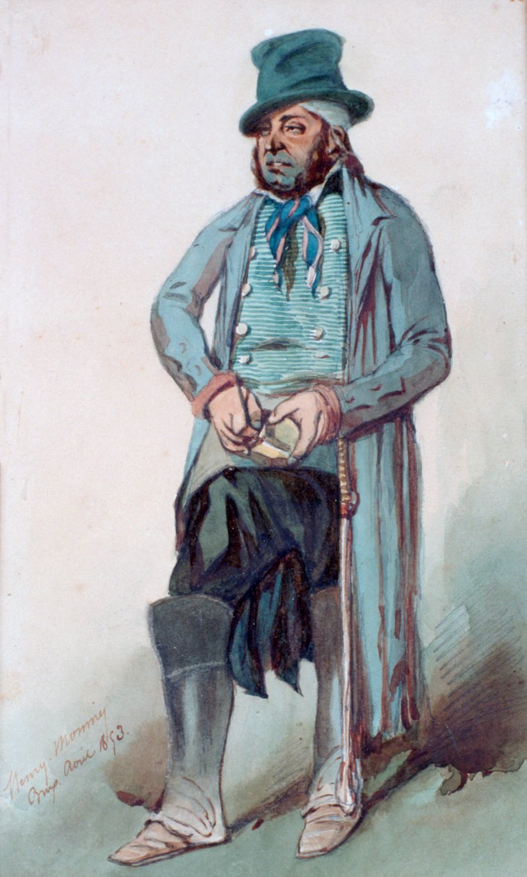 Karaktär, 1853 av Henry Bonaventure Monnier