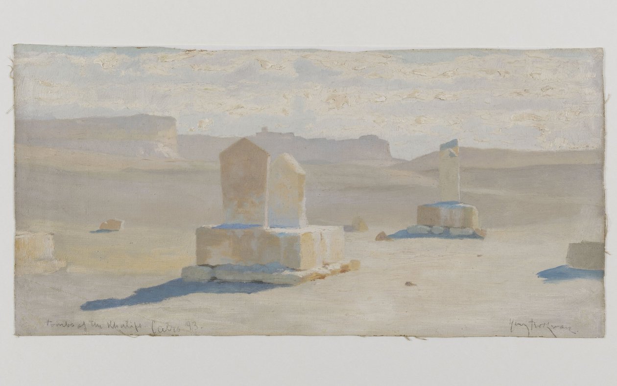 Kairo, kalifernas gravar av Henry Brokman Knudsen