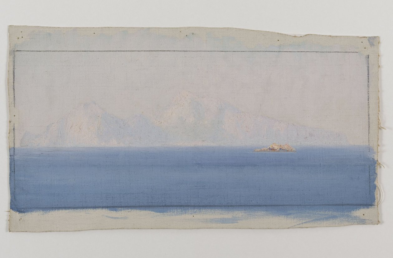 Capri, mellan 1910 och 1912 (olja på duk) av Henry Brokman Knudsen