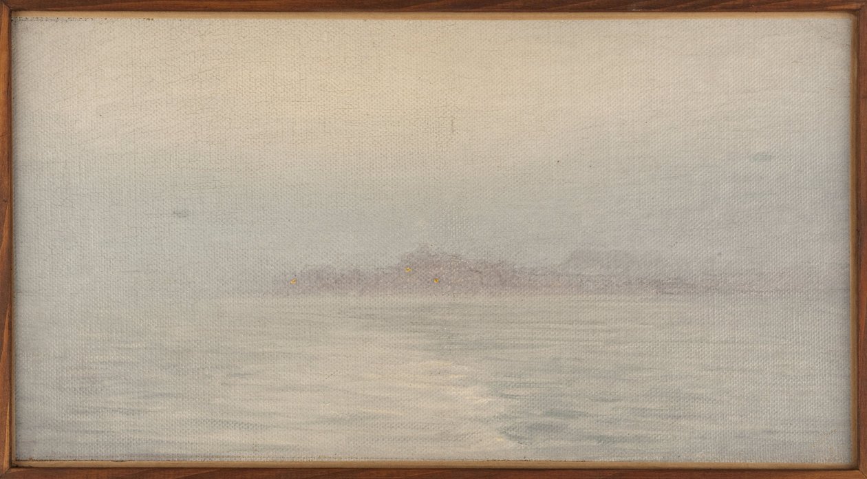 Dimma över havet, ca 1911 (olja på duk) av Henry Brokman Knudsen