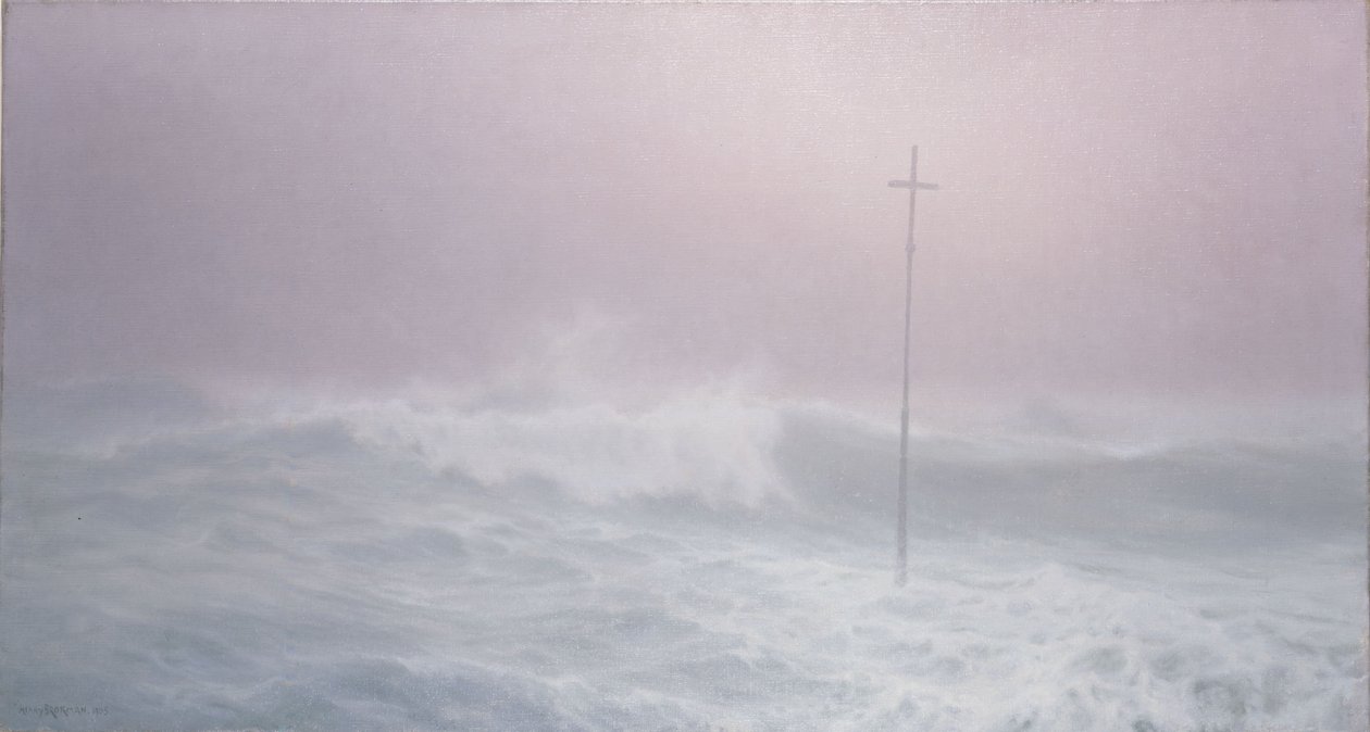 Korset i dimman, Bretagne av Henry Brokman Knudsen