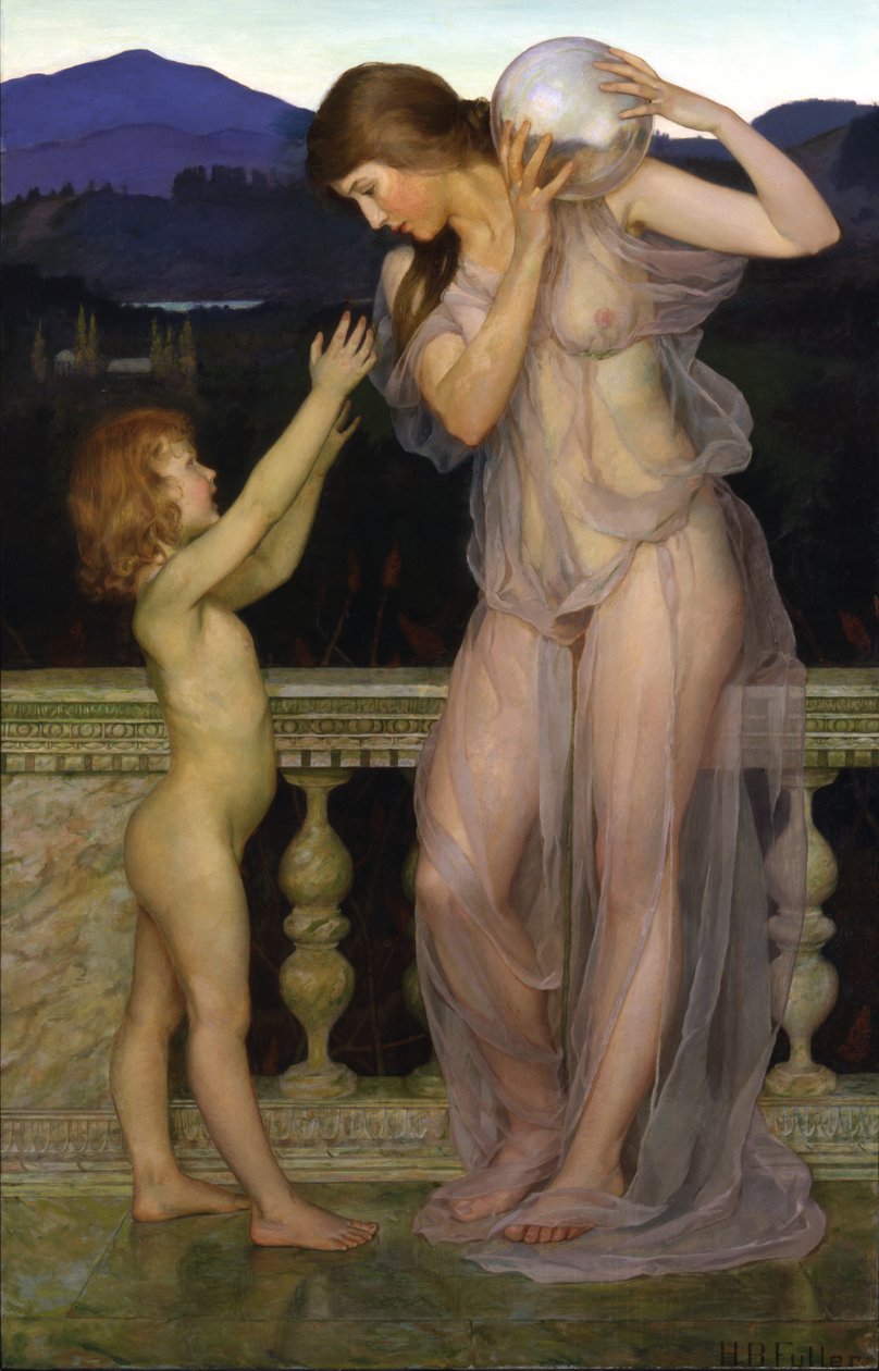 Illusioner, ca 1900 (olja på duk) av Henry Brown Fuller