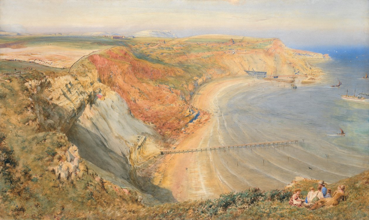 Port Mulgrave (wc på papper) av Henry Burdon Richardson