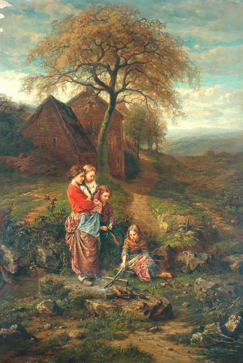 Höst i Ardennerna, 1857 av Henry Campotosto