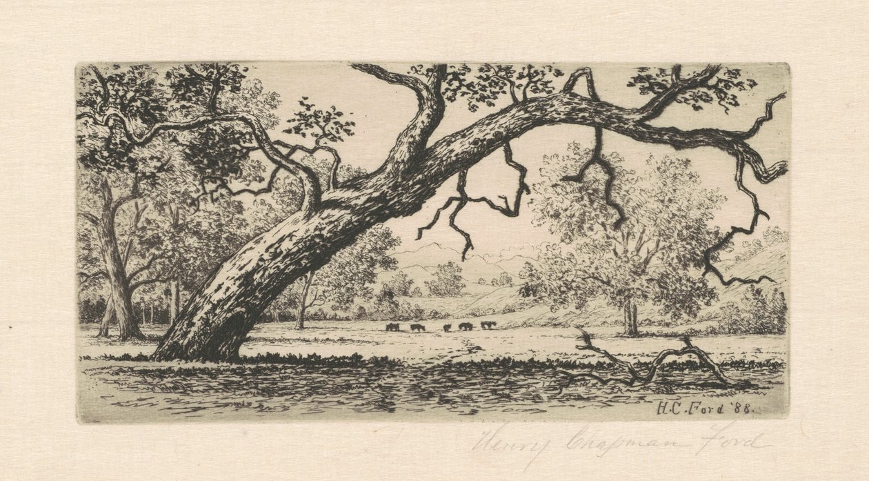 Kalifornien landskap av Henry Chapman Ford
