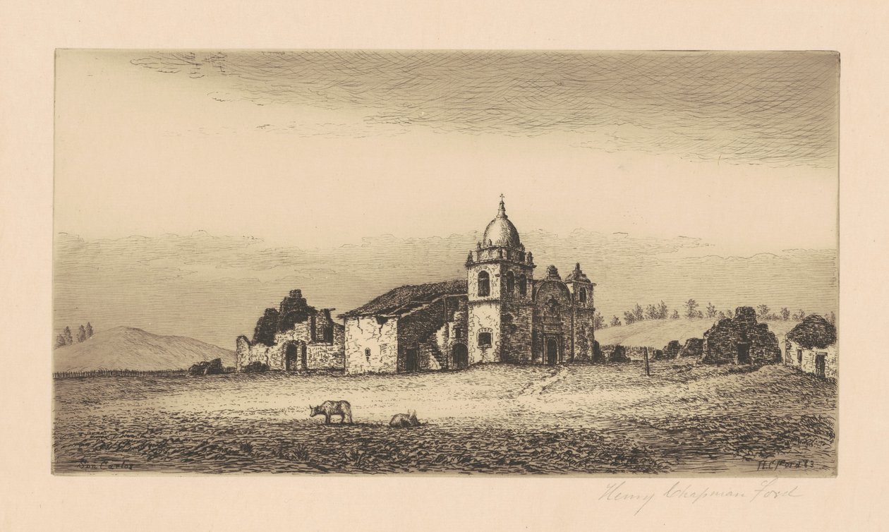 Mission San Carlos Borromeo av Henry Chapman Ford
