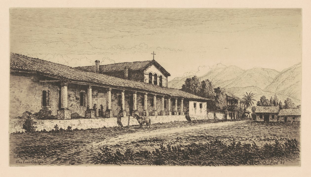 San Luis Obispo Mission av Henry Chapman Ford