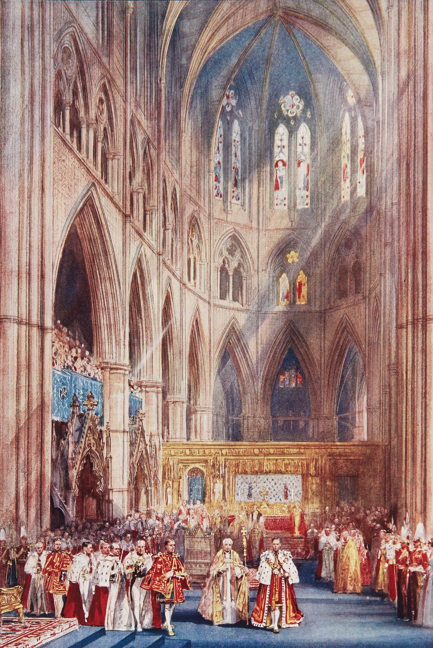 Kröningen av kung George VI av Henry Charles Brewer