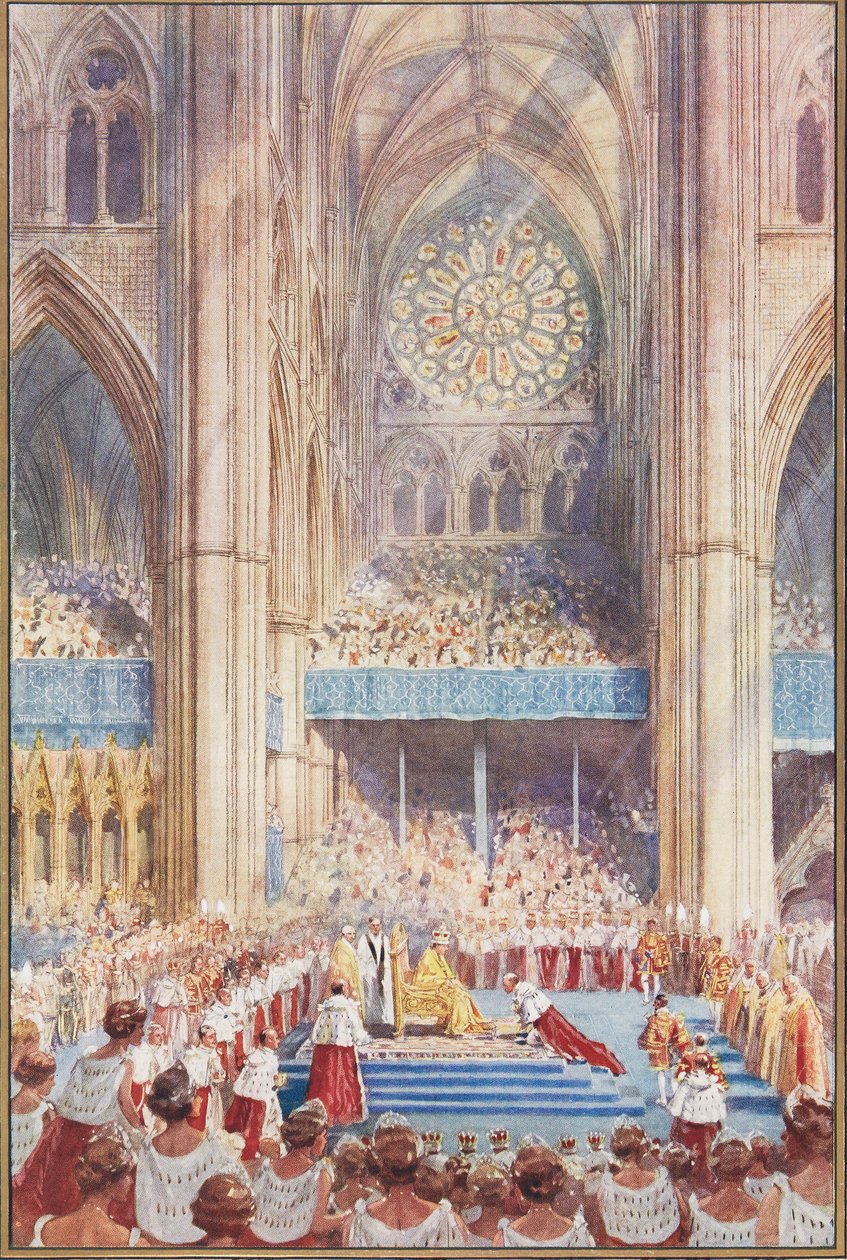 Kröningen av kung George VI av Henry Charles Brewer
