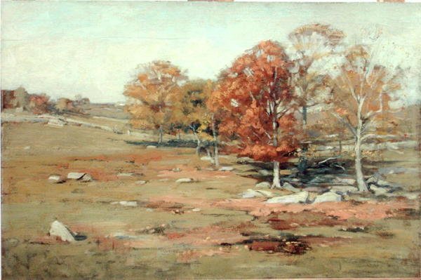 Höstlandskap av Henry Cook White