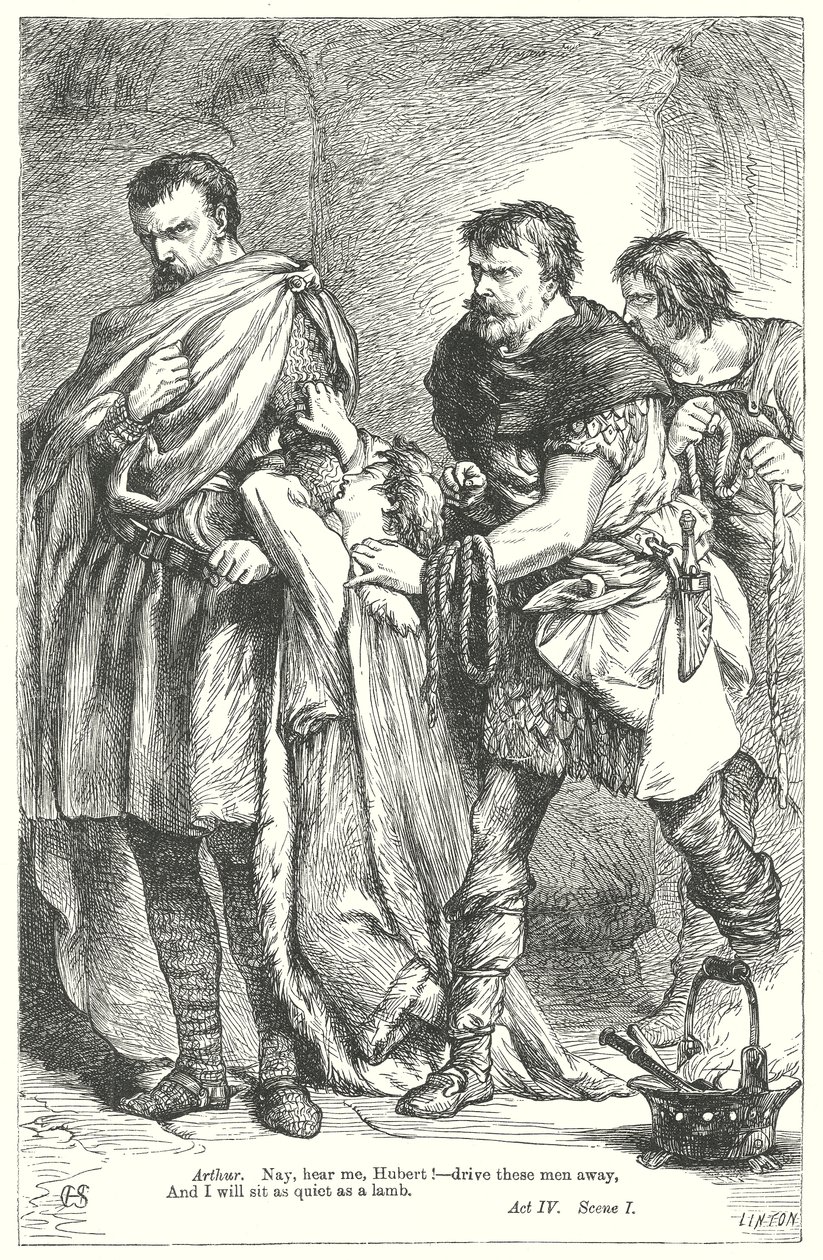 Kung Johan (gravyr) av Henry Courtney (after) Selous