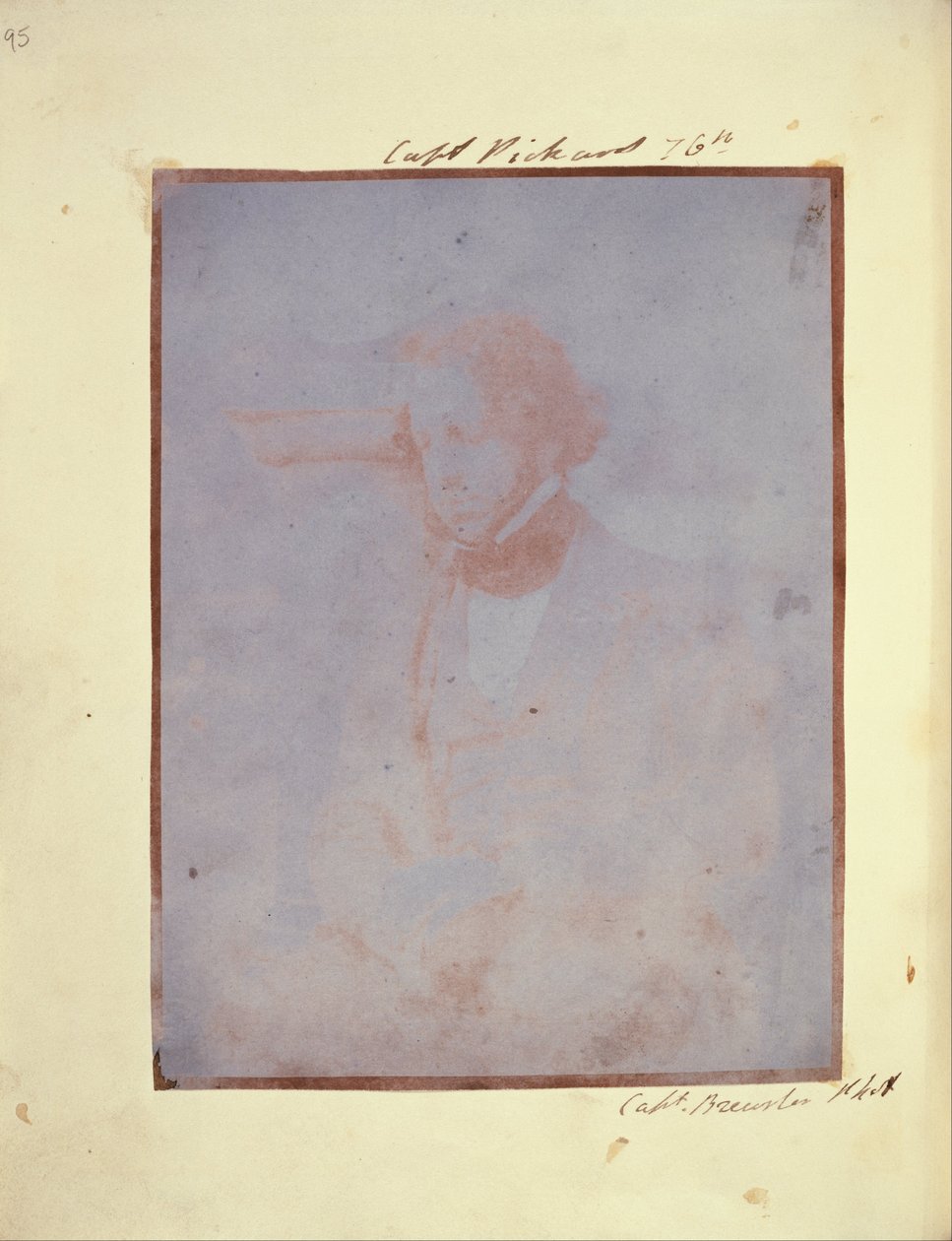 Porträtt av kapten Pickard av Henry Craigie Brewster