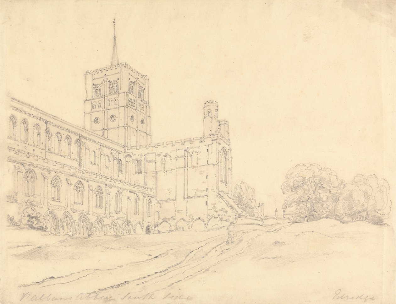 St. Albans kloster av Henry Edridge