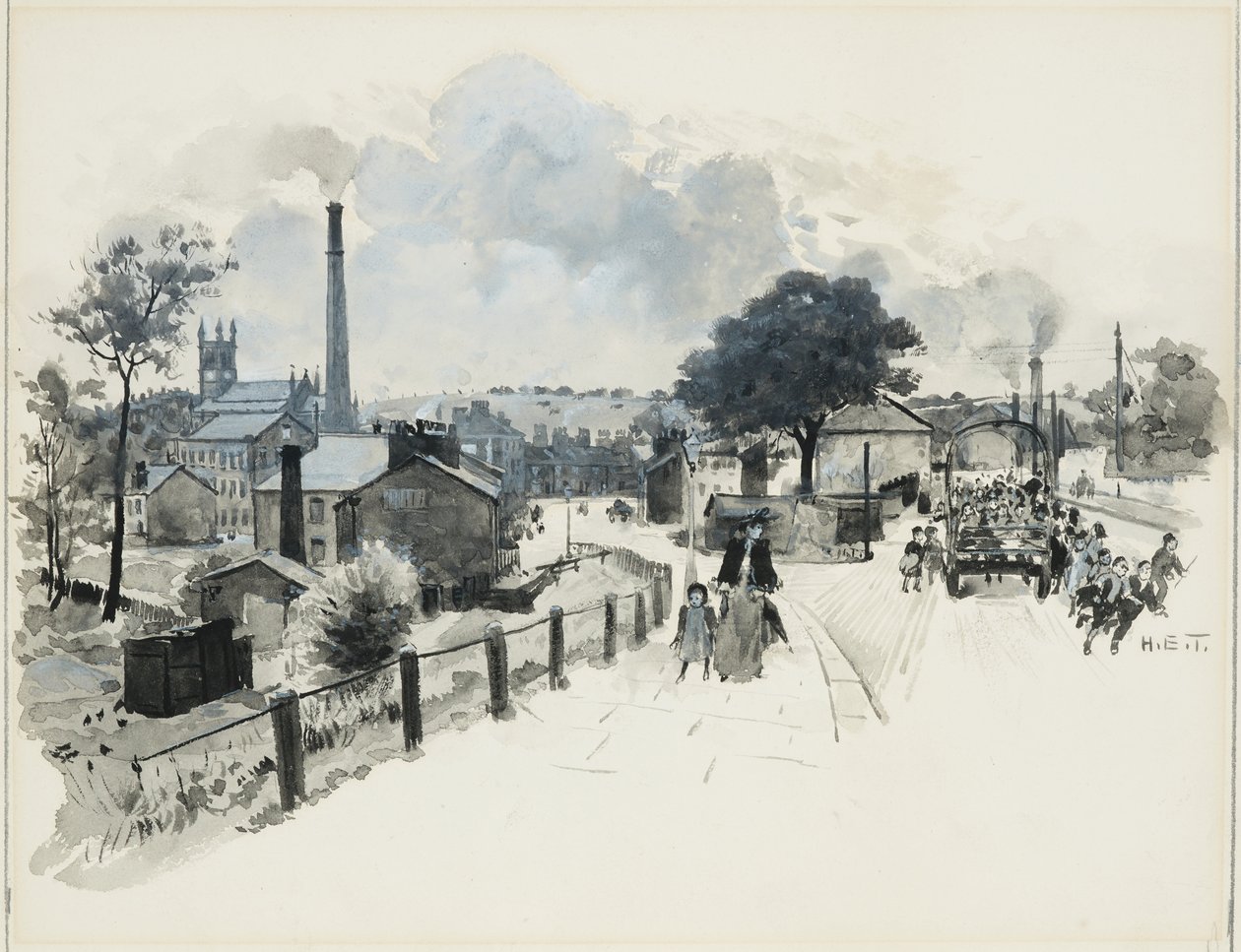 Blackley, en trasig skolresa till Boggart Hole Clough av Henry Edward Tidmarsh