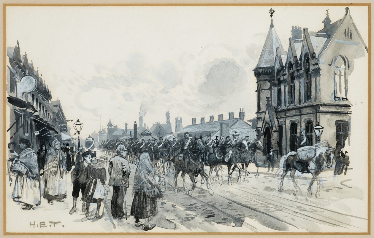 Salford Infantry Barracks och Free Library, Regent