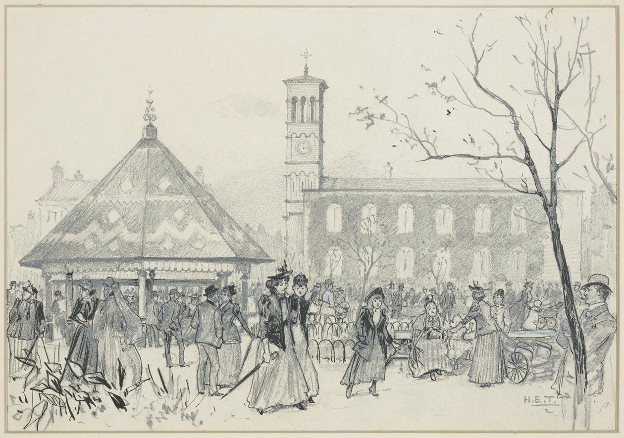Lördag eftermiddag i Ardwick Green av Henry Edward Tidmarsh