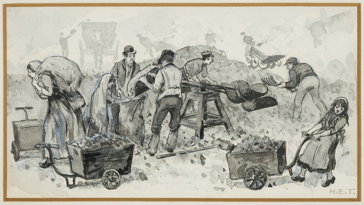 Säljer cola på gasverket av Henry Edward Tidmarsh